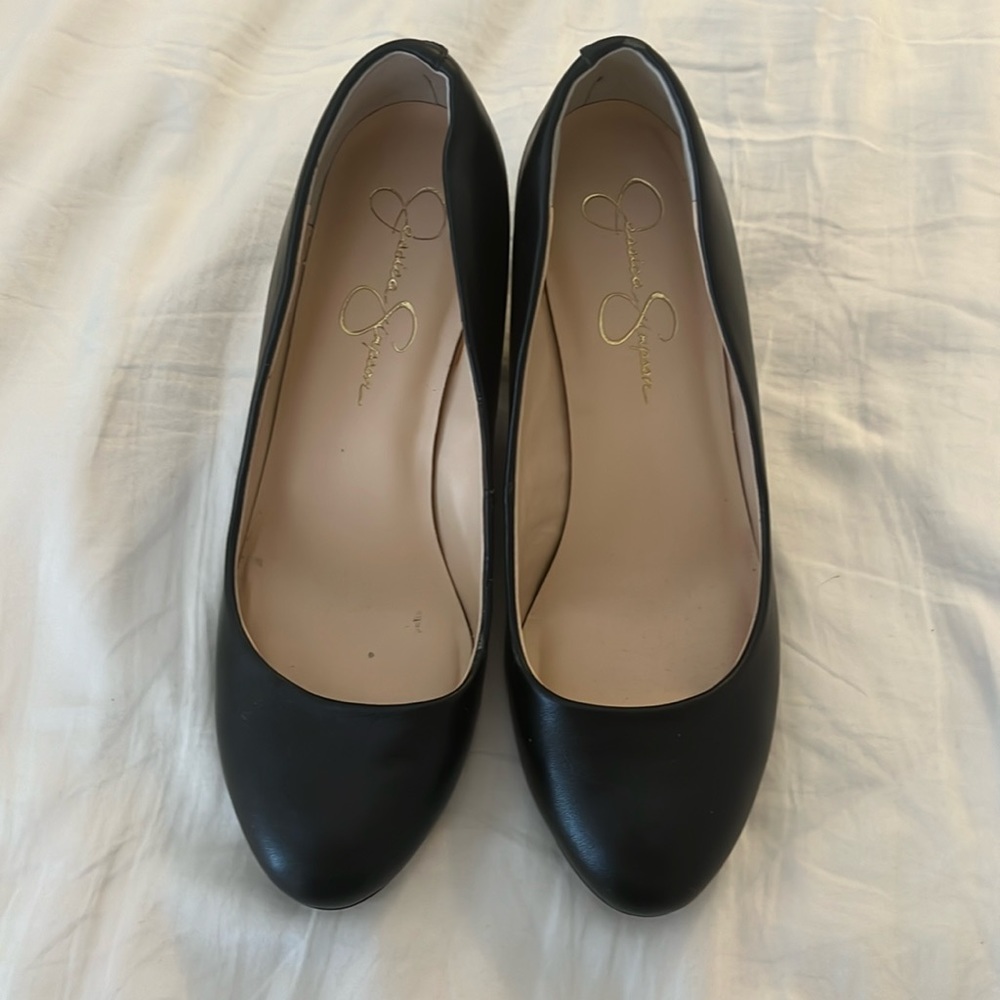 Jessica Simpson Women's Sampson Wedge Pump size 8